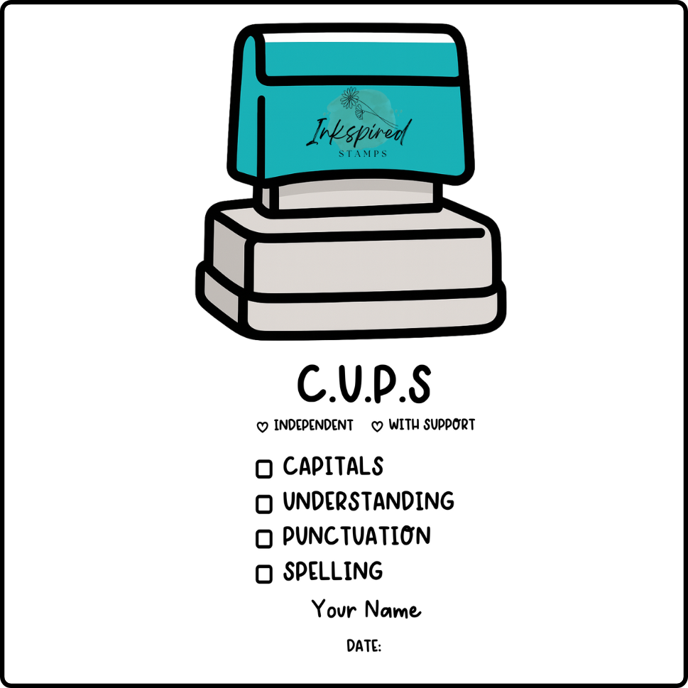 C.U.P.S Checklist Stamp