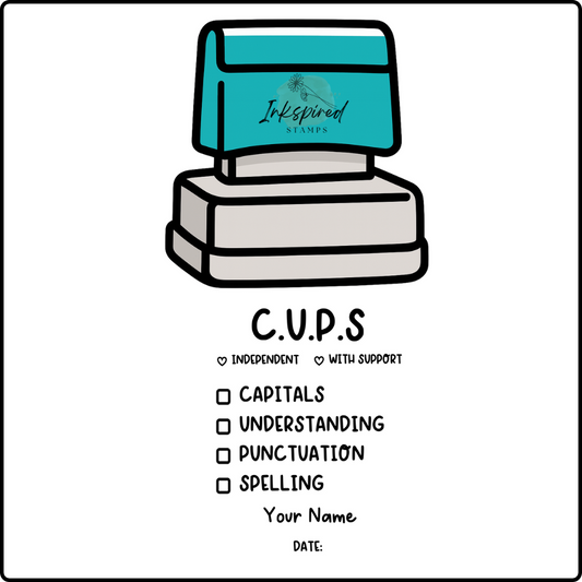 C.U.P.S Checklist Stamp