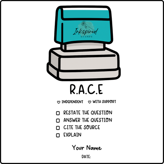 R.A.C.E Checklist Stamp